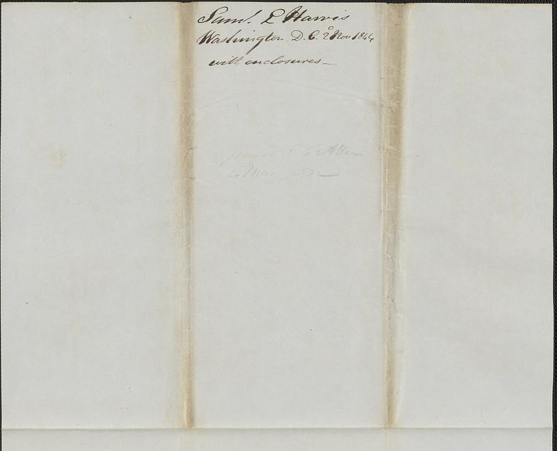 Samuel P. Hanes to George Coffin, 2 November 1844 - Digital Commonwealth