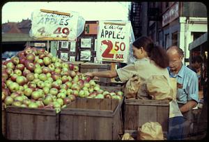 Apples for sale, North Market, Boston