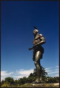 Chief Massasoit statue, Salt Lake City, Utah