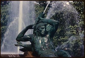 Sculpture representing the Delaware River, Swann Memorial Fountain, Philadelphia, Pennsylvania