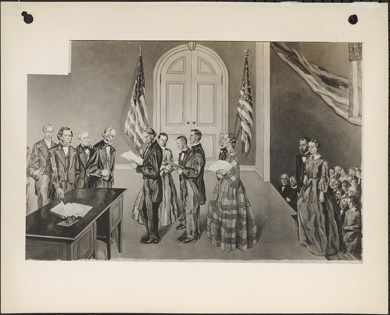 Presenting the deeds & records of Fall River, R. I., to the city of