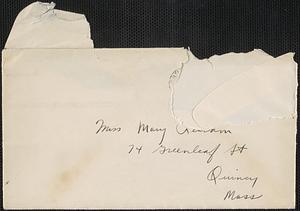 Correspondences to MA Reardon (1940)