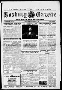 Roxbury Gazette and South End Advertiser, February 08, 1952
