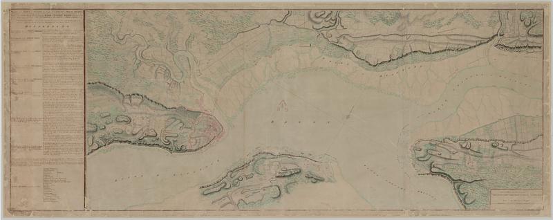 Plan of the town of Quebec the capital of Canada in North America