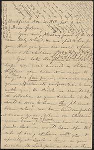 Letter from Zadoc Long to John D. Long, November 14, 1868