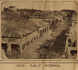 Relics of early South Yarmouth, old salt works, South Yarmouth, Mass.