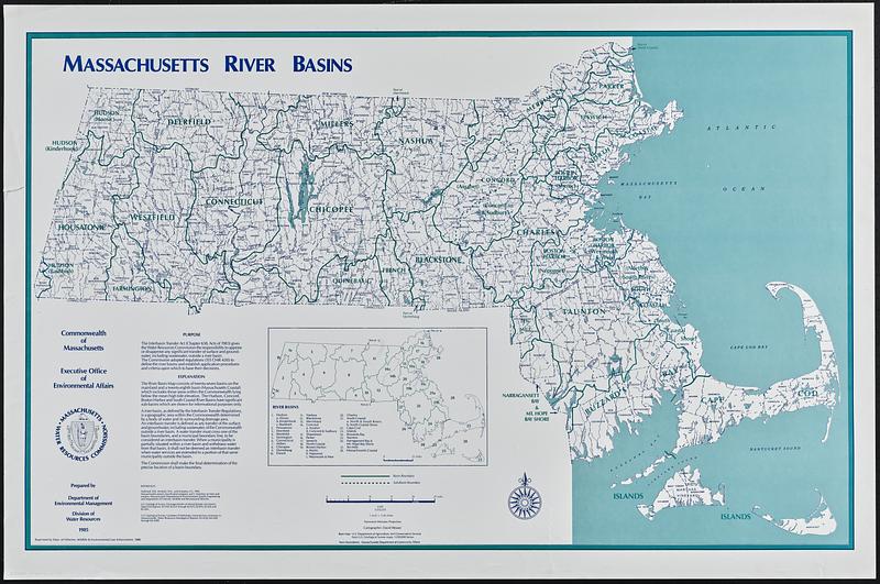 Massachusetts river basins