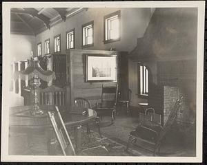 Interior, Dalton Free Library, 1895