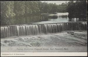 Nashua River from Pepperell (Main St.) Bridge (looking upstream)