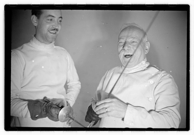 Danguy fencing master, also Gordon Muir, also Chamberlain