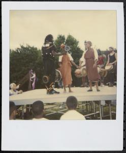 Drumming and dance performance