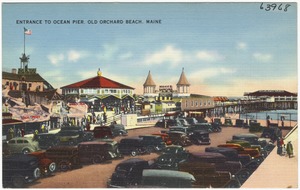 Entrance to Ocean Pier, Old Orchard Beach, Maine