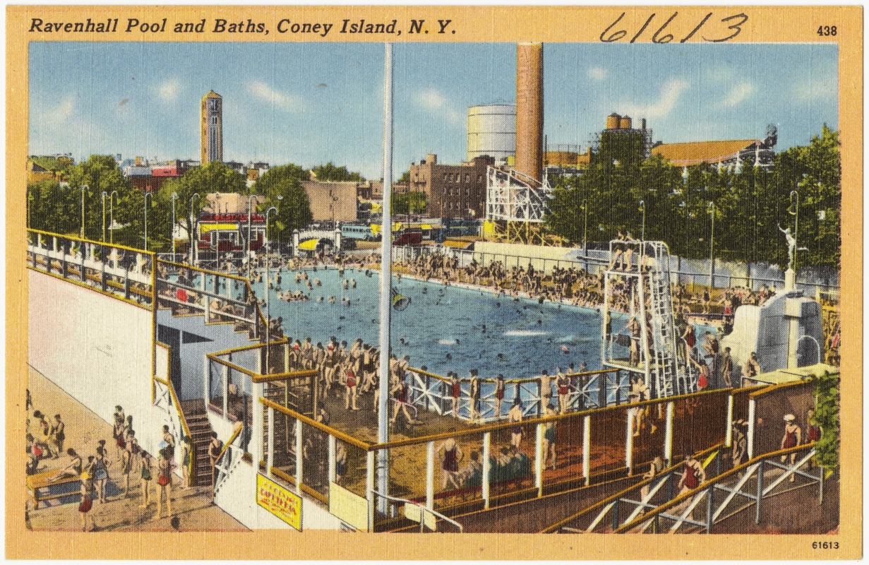 Ravenhall Pool and Baths, Coney Island, N. Y.