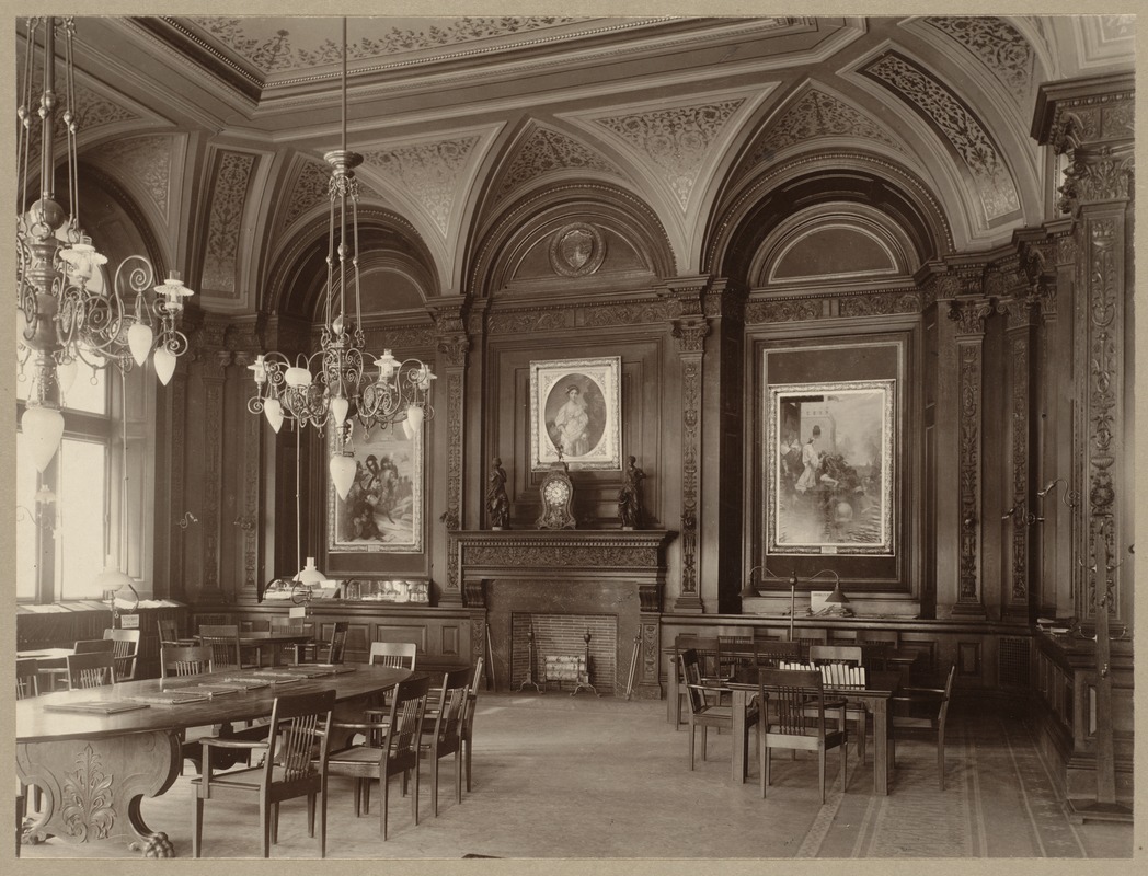 Robbins Library reference room