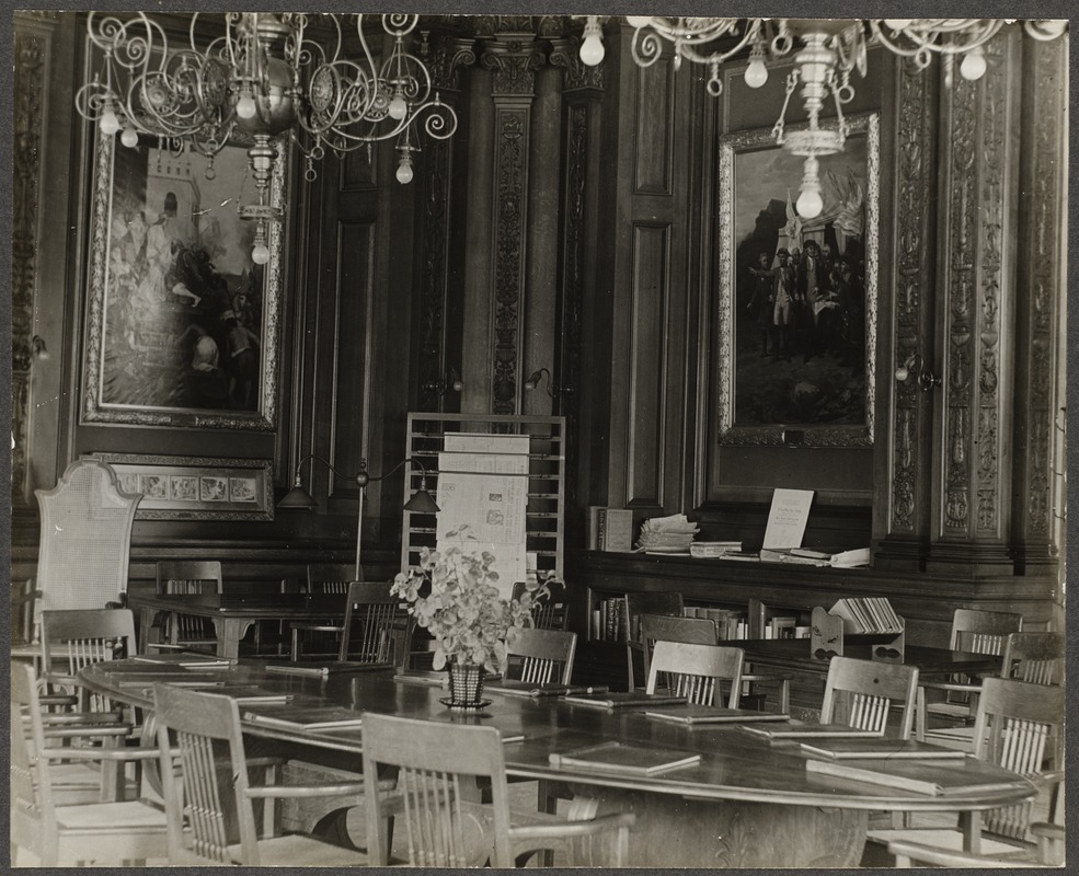 Robbins Library reference room