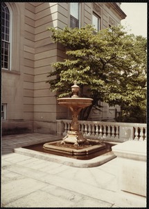Town hall fountain
