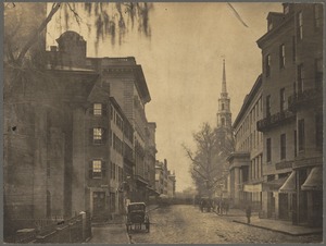 Tremont Street in 1860