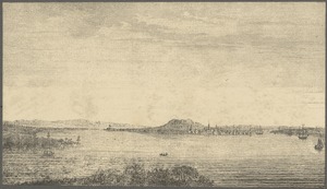 View of Boston Harbor from Dorchester Neck