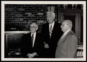 Arthur Lane with Teddy Gleason and Walter Sullivan