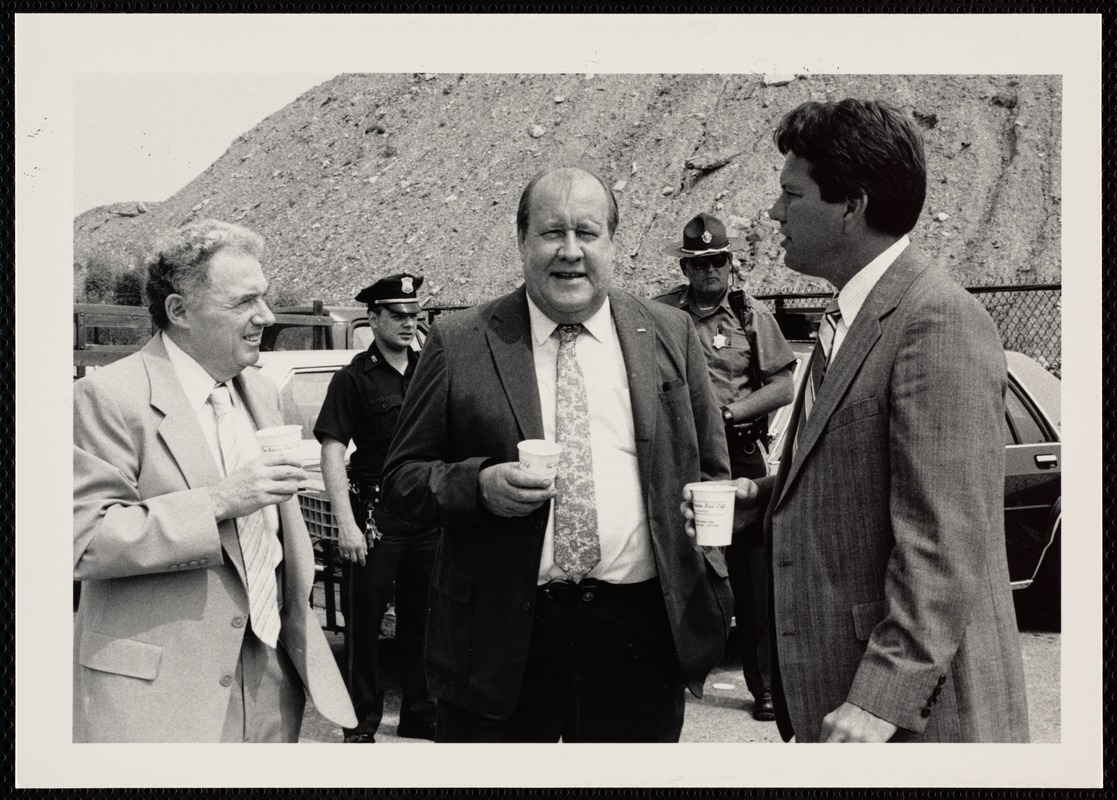Hugh Collins, Bob Calder, and Walter Egee