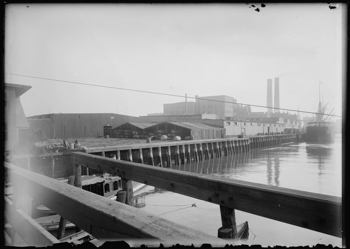 Old Molasses Wharf/sugar refinery Mt. Washington Ave.