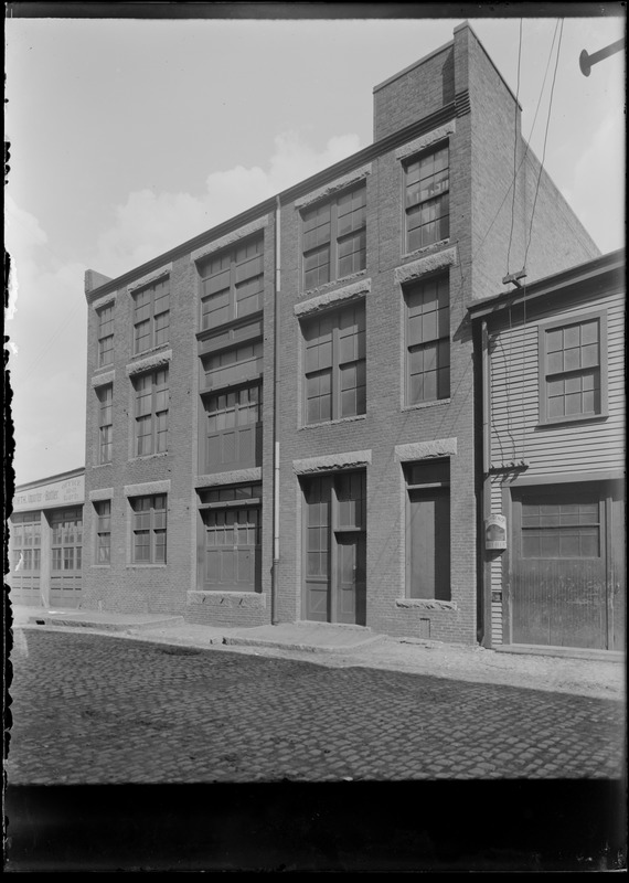 East side of Farnsworth St. (New England Telephone & Telegraph Co?)