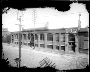 289-293 "A" Street, Transit Cycles office, Albert & J.M. Anderson, machinists