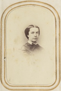 Portrait of a woman, head and shoulders only [L.B.?]