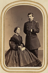 General George B. McClellan and his wife Ellen McClellan