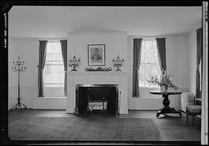 Hamilton Hall, Chestnut Street, Salem: interior