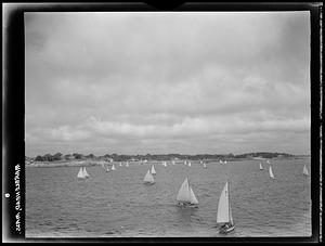 Marblehead, marine, sailboats on water