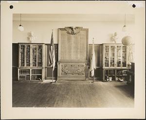 Memorial panel, South Boston High School