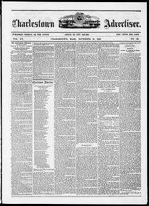 Charlestown Advertiser, November 11, 1865