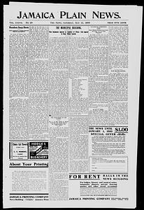 Jamaica Plain News, May 15, 1909