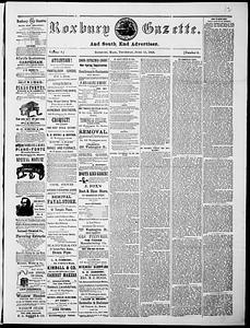Roxbury Gazette and South End Advertiser, June 11, 1868