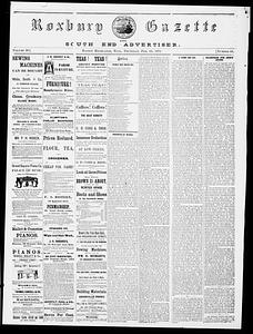 Roxbury Gazette and South End Advertiser, February 16, 1871