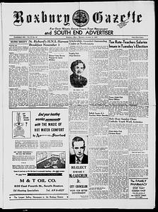 Roxbury Gazette and South End Advertiser, October 31, 1957