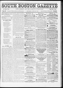 South Boston Gazette, June 29, 1850
