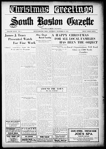 South Boston Gazette, December 21, 1935