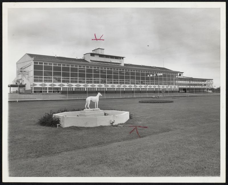 New Look at Taunton Dog Track, which opens its 1960 greyhound meeting ...