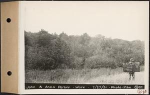 Contract No. 21, Portion of Ware-Belchertown Highway, Ware and Belchertown, land of John and Anna Parker, Plan No. S-6 Ware, Mass., Jul. 27, 1931