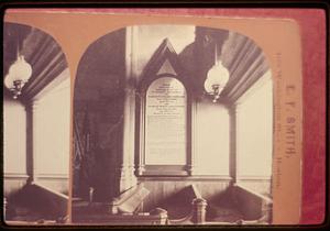 Memorial Second Church (Unitarian) later First Methodist Episcopal Church Boston Hanover Street, site of Seaman's House