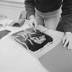 Etching and Wood Carving, Swain School Of Design, 19 Hawthorn Street, New Bedford