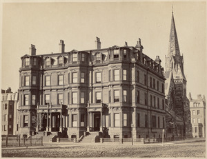 Residence of C. H. Dalton, J. Sawyer and Mrs. N. Bowditch