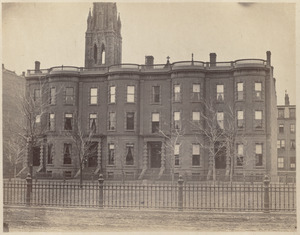 Residence of Dr. J. C. Sharp, Mrs. W. Sayles, L. Hollingsworth and J. P. Putnam