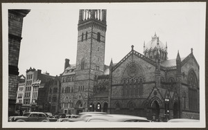 Copley Square, view of new Old South Church