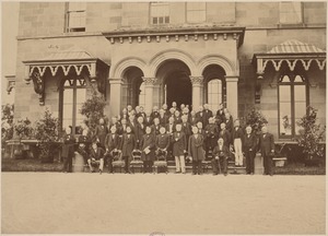 Mass Historical Society with members