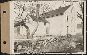 White Brothers Co., house, Adamson Place, tenement #16-17, Barre, Mass., Mar. 26, 1928