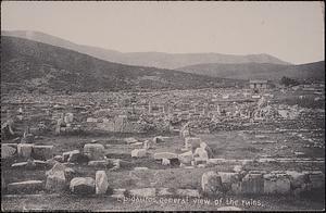 Epidauros, general view of the ruins