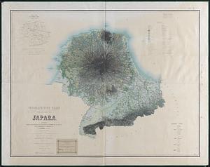 Topographische kaart der residentie Japara